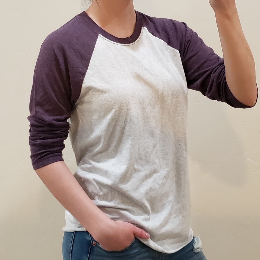 Next Level Apparel Baseball Tee